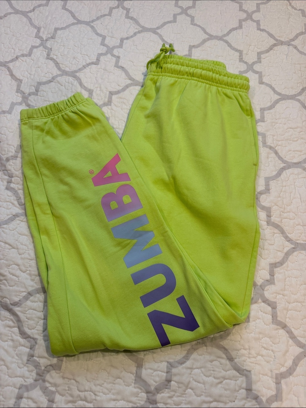 Zumba Pastel Slouch Sweatpants